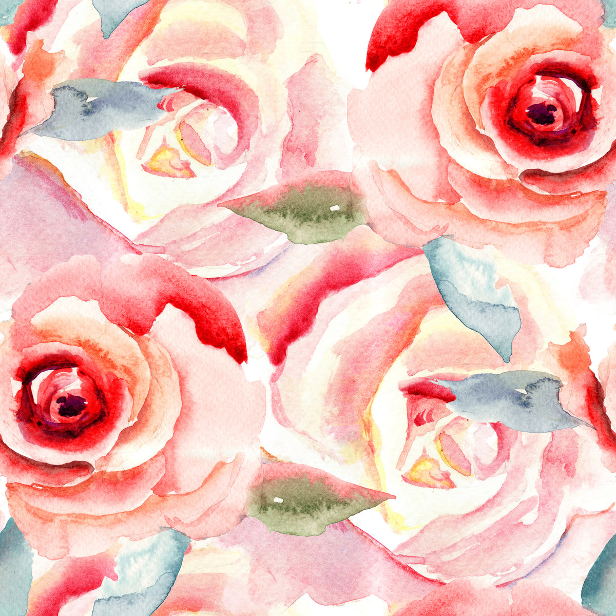 aluminium-print-painting-rose