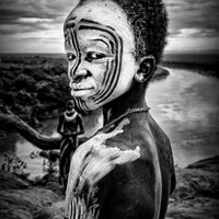 4-piece-acrylic-print-a-boy-of-the-karo-tribe-omo-valley