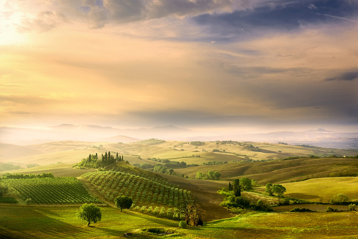 framedcanvas-print-podere-belvedere-sunrise