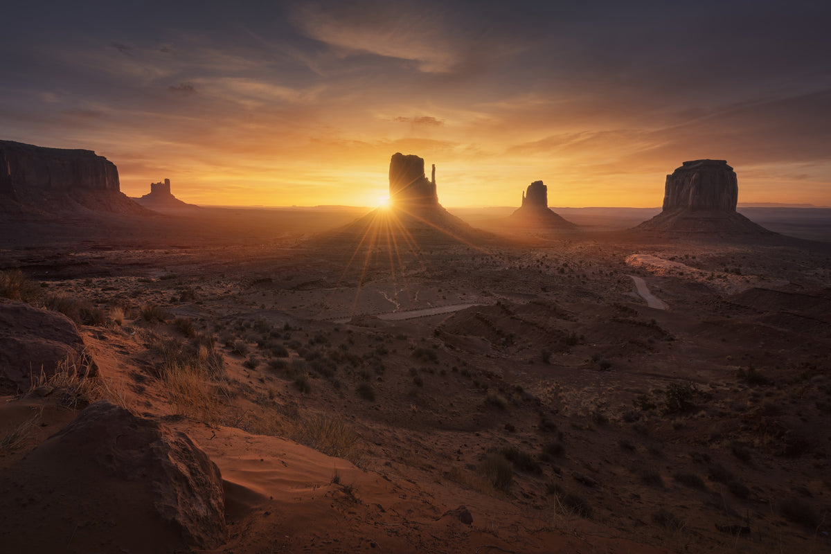 canvas-print-monument-sunrise