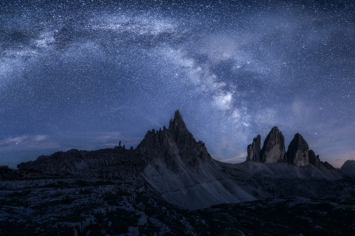 canvas-print-stars-in-the-dolomites