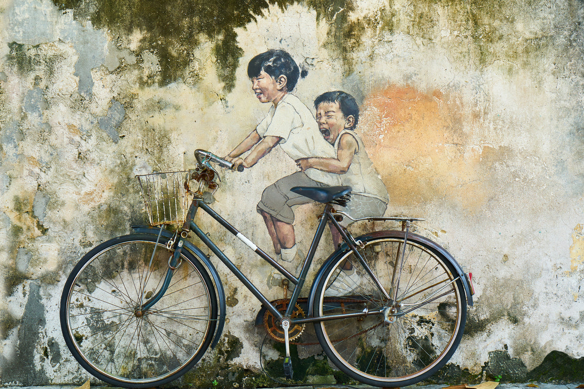 3-piece-acrylic-print-bicycle-graffiti