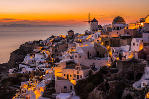 aluminium-print-calispera-santorini