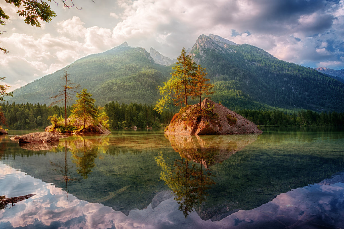 aluminium-print-the-clear-mountain-lake