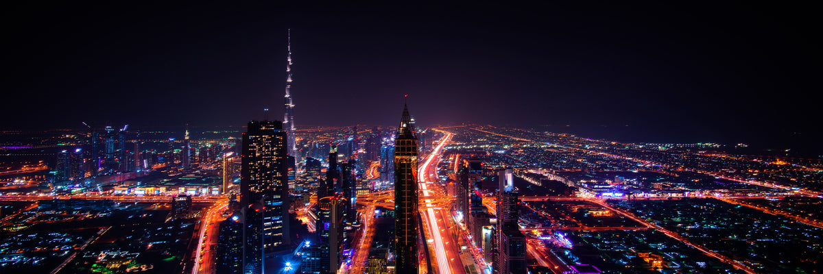 panoramic-aluminium-print-the-colorful-lights-of-dubai-panorama