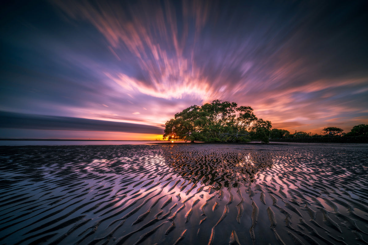 modern-3-piece-aluminium-print-fascinating-landscape-by-the-sea