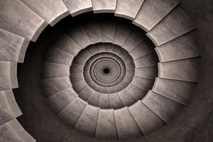 acrylic-print-stone-spiral-staircase
