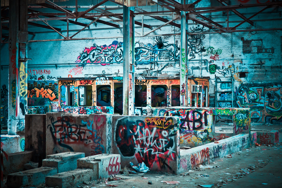 3-piece-aluminium-print-in-the-subway