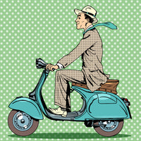 acrylic-print-pop-art-vespa-driver