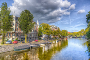 3-piece-aluminium-print-idyllic-amsterdam