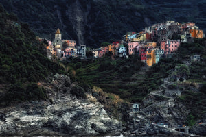 acrylic-print-village-on-the-rocks