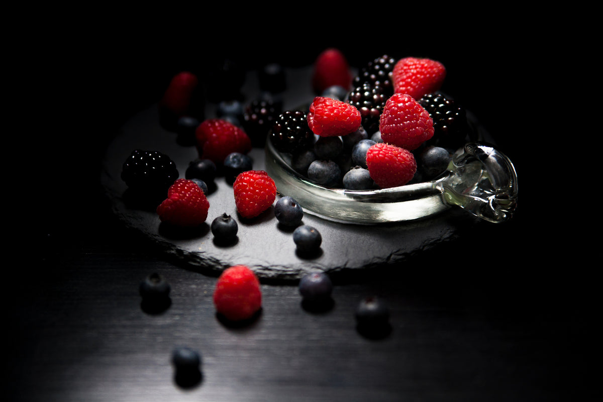 acrylic-print-the-variety-of-berries