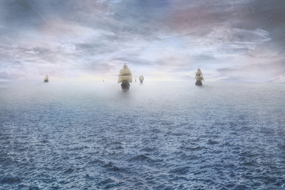 aluminium-print-pirate-ships