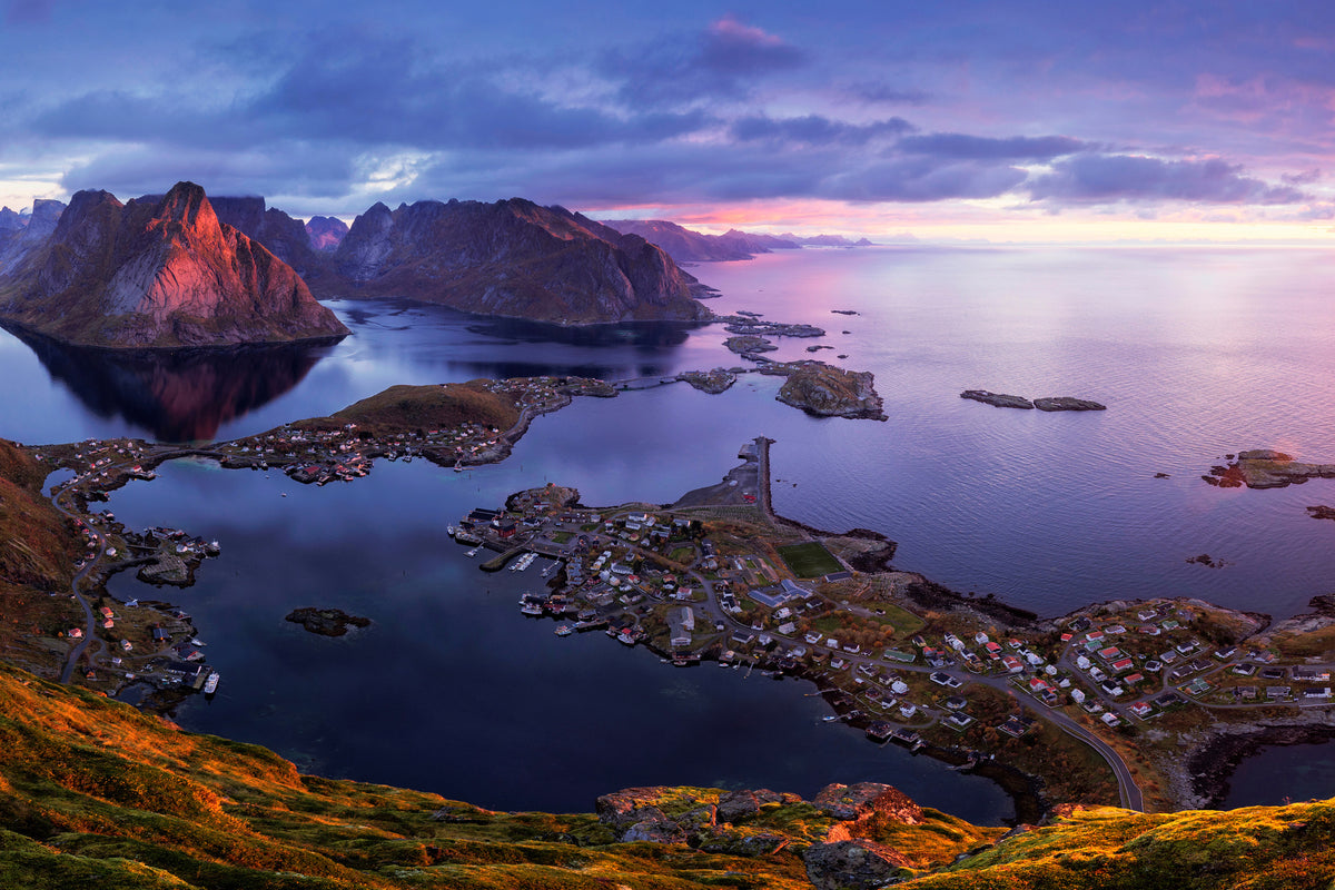 modern-3-piece-acrylic-print-lofoten-sunrise