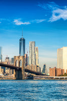aluminium-print-new-york-skyline-and-brooklyn-bridge