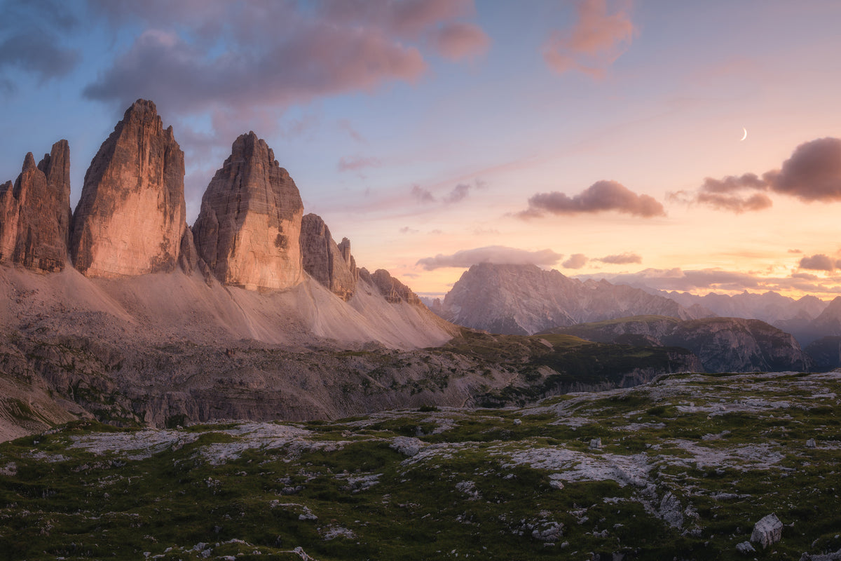 poster-print-an-evening-in-the-dolomites