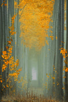 framedposter-print-misty-autumn-path