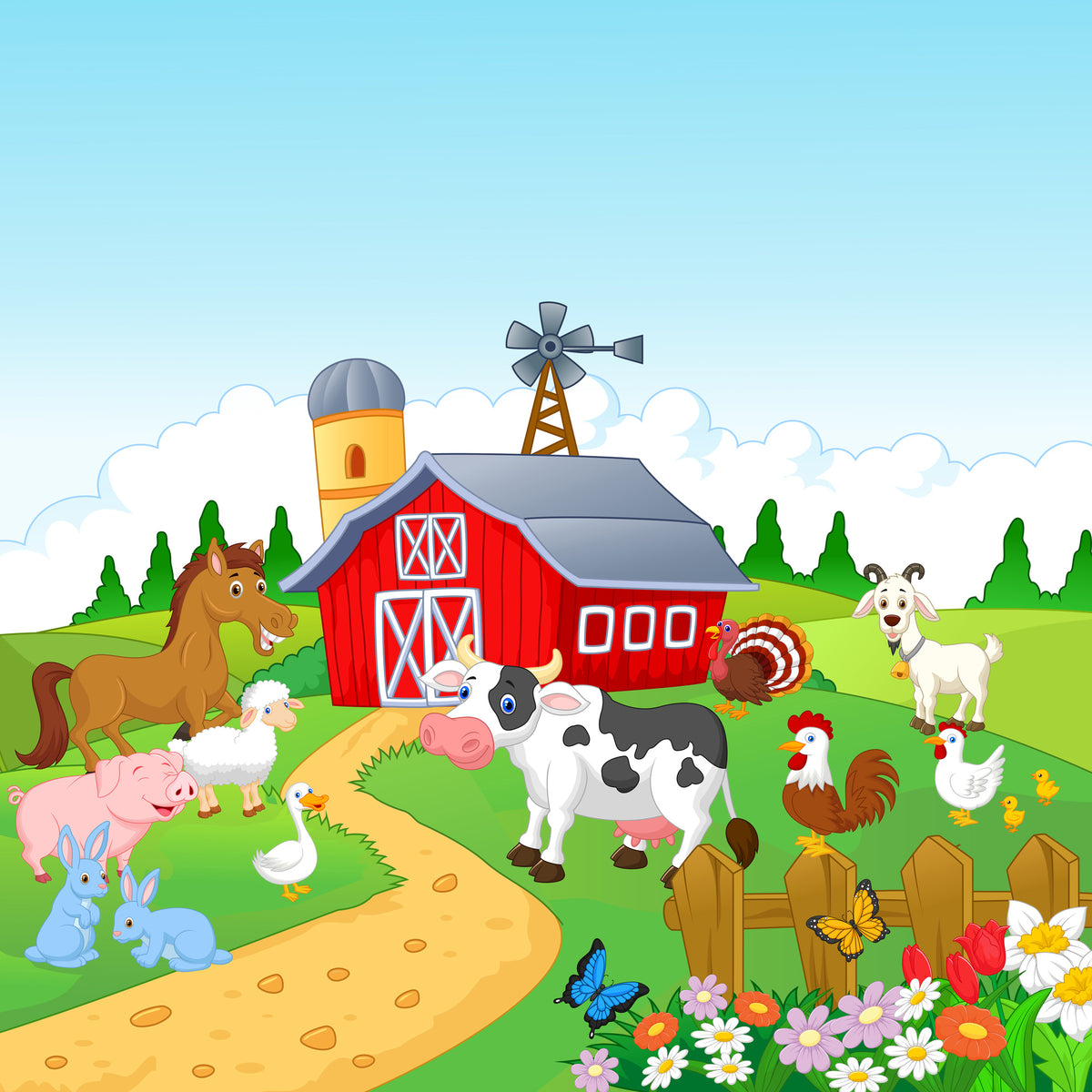 acrylic-print-funny-farm
