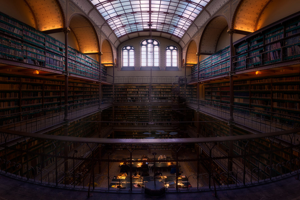 aluminium-print-rijksmuseum-library