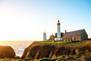 acrylic-print-the-lighthouse-at-sunrise