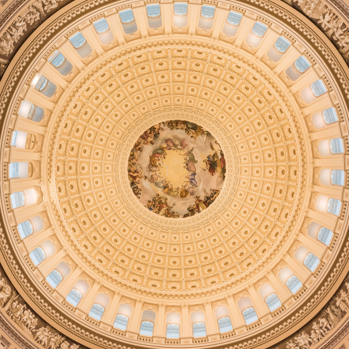 4-piece-acrylic-print-art-on-the-ceiling