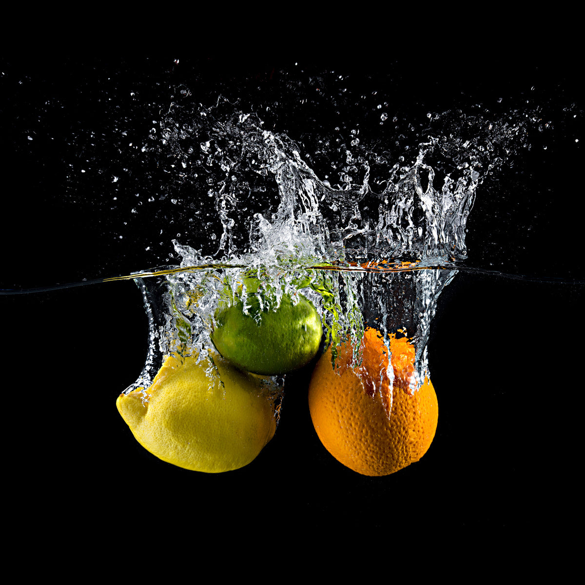 4-piece-aluminium-print-citrus-splash
