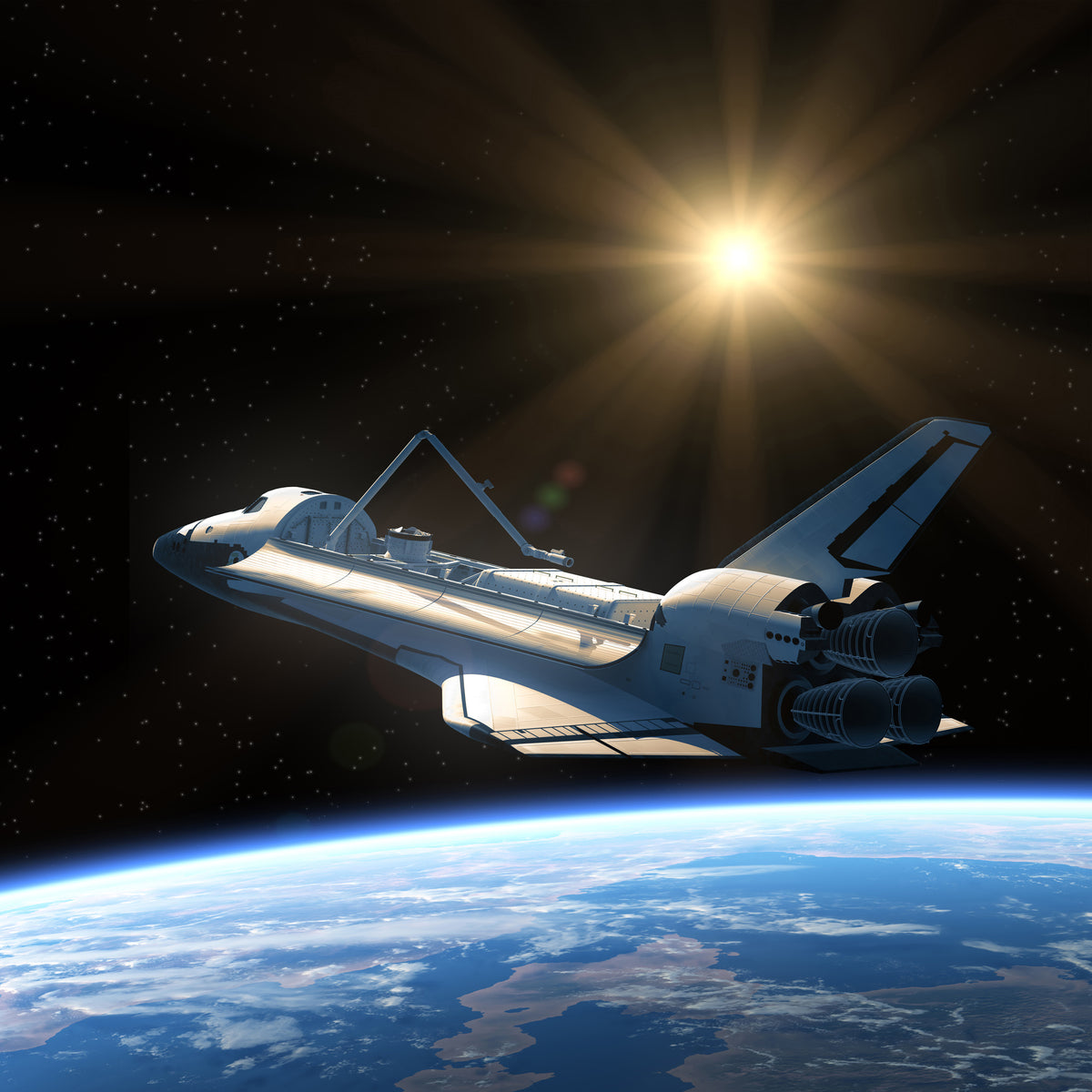 4-piece-canvas-print-the-spaceship