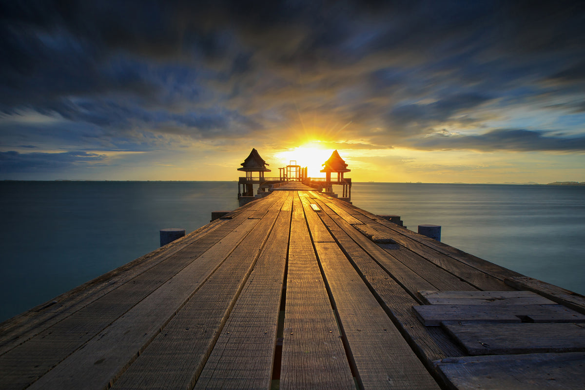 modern-3-piece-canvas-print-sunset-at-the-wooden-bridge