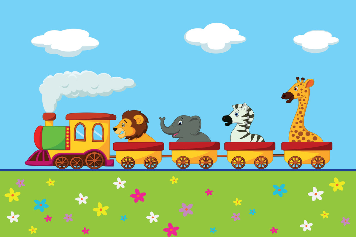 canvas-print-animal-train
