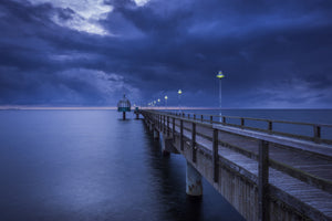 canvas-print-pier-at-night