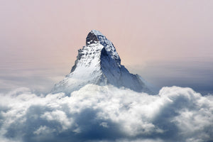 framedposter-print-matterhorn-in-clouds