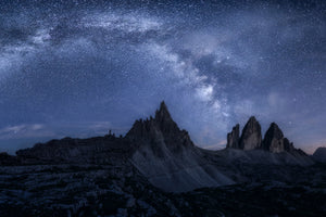aluminium-print-stars-in-the-dolomites