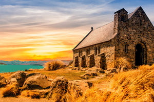 3-piece-acrylic-print-the-little-church