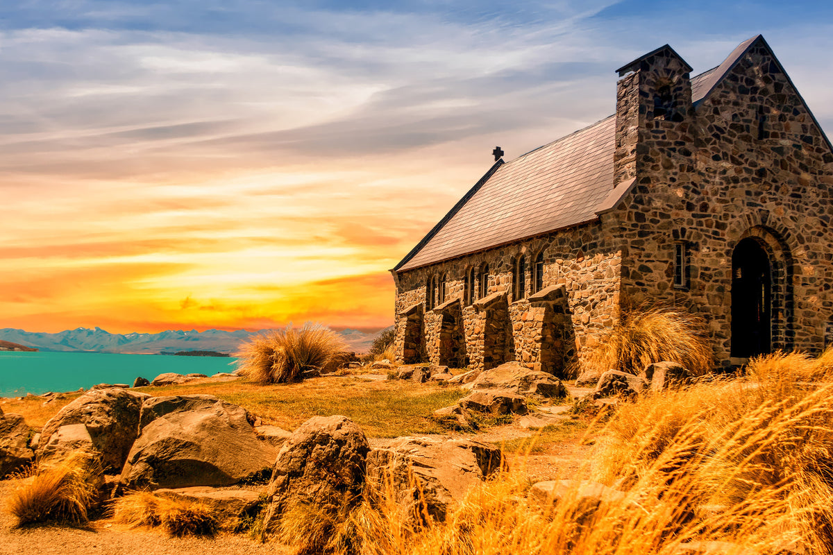 3-piece-acrylic-print-the-little-church