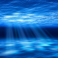 4-piece-acrylic-print-light-under-water
