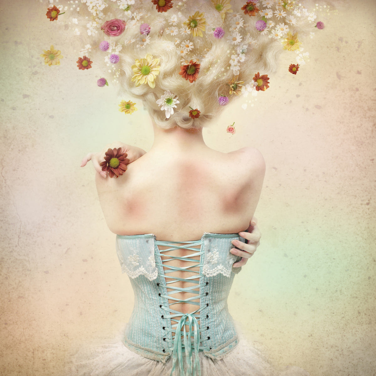 aluminium-print-girl-of-the-flower-garden