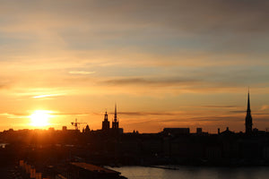 poster-print-city-in-the-evening-light