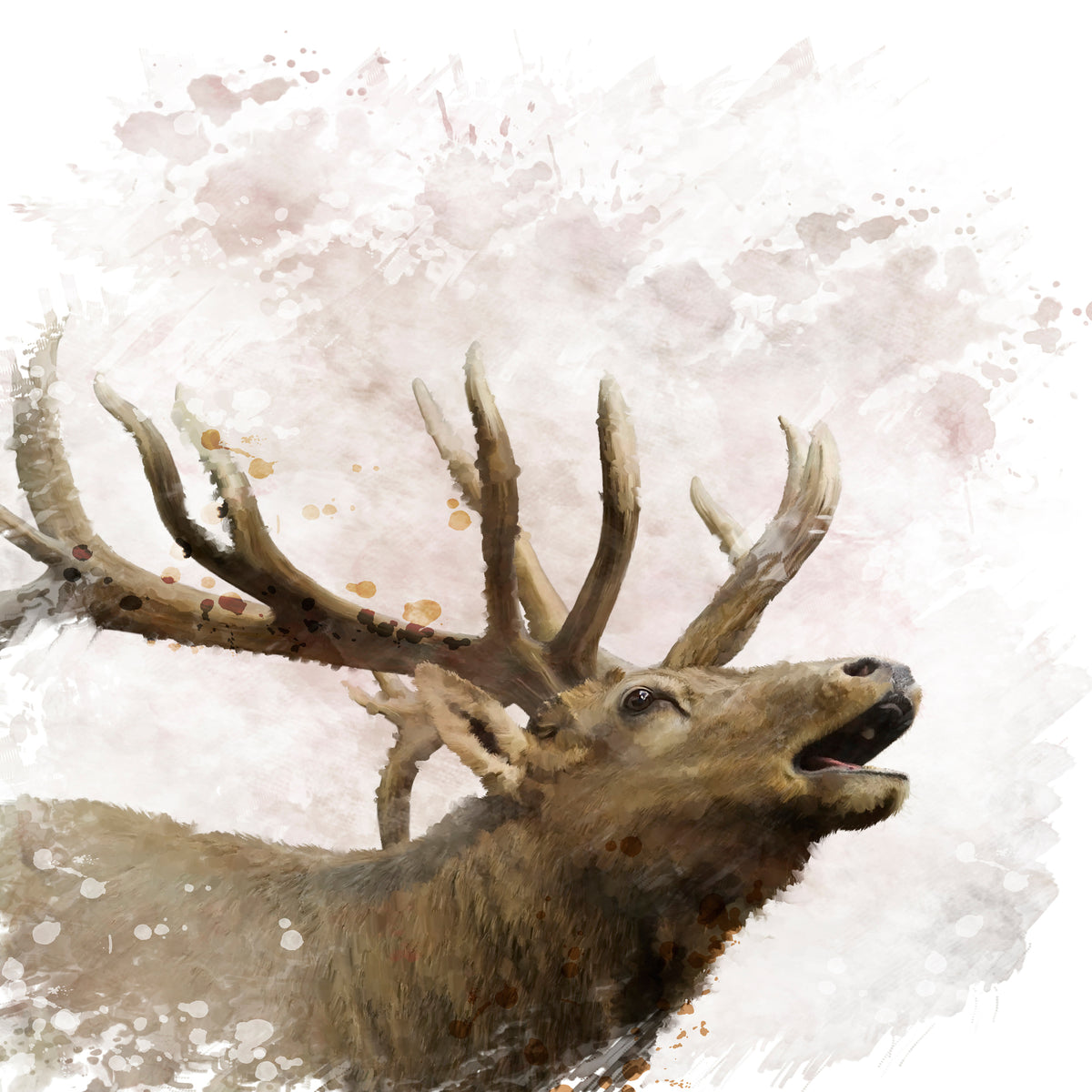 canvas-print-elk-painting