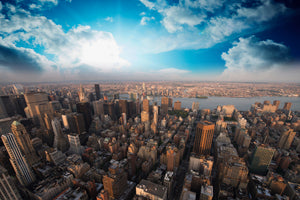 3-piece-aluminium-print-skyline-over-the-rooftops-of-manhattan