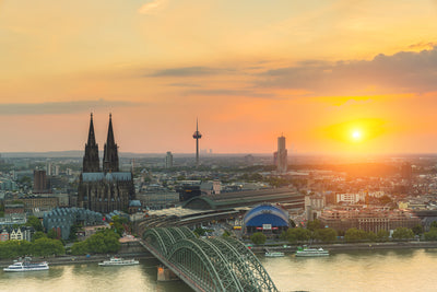 poster-print-skyline-cologne-at-sunset