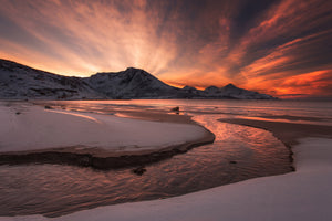 aluminium-print-golden-sunset
