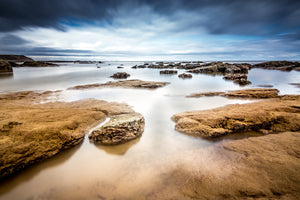 3-piece-aluminium-print-mystic-mood-by-the-sea