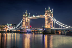 aluminium-print-night-at-the-tower-bridge