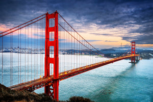 canvas-print-golden-gate-at-sunset