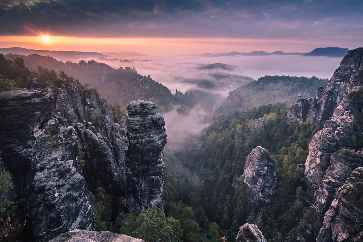 modern-3-piece-aluminium-print-sunrise-on-the-rocks