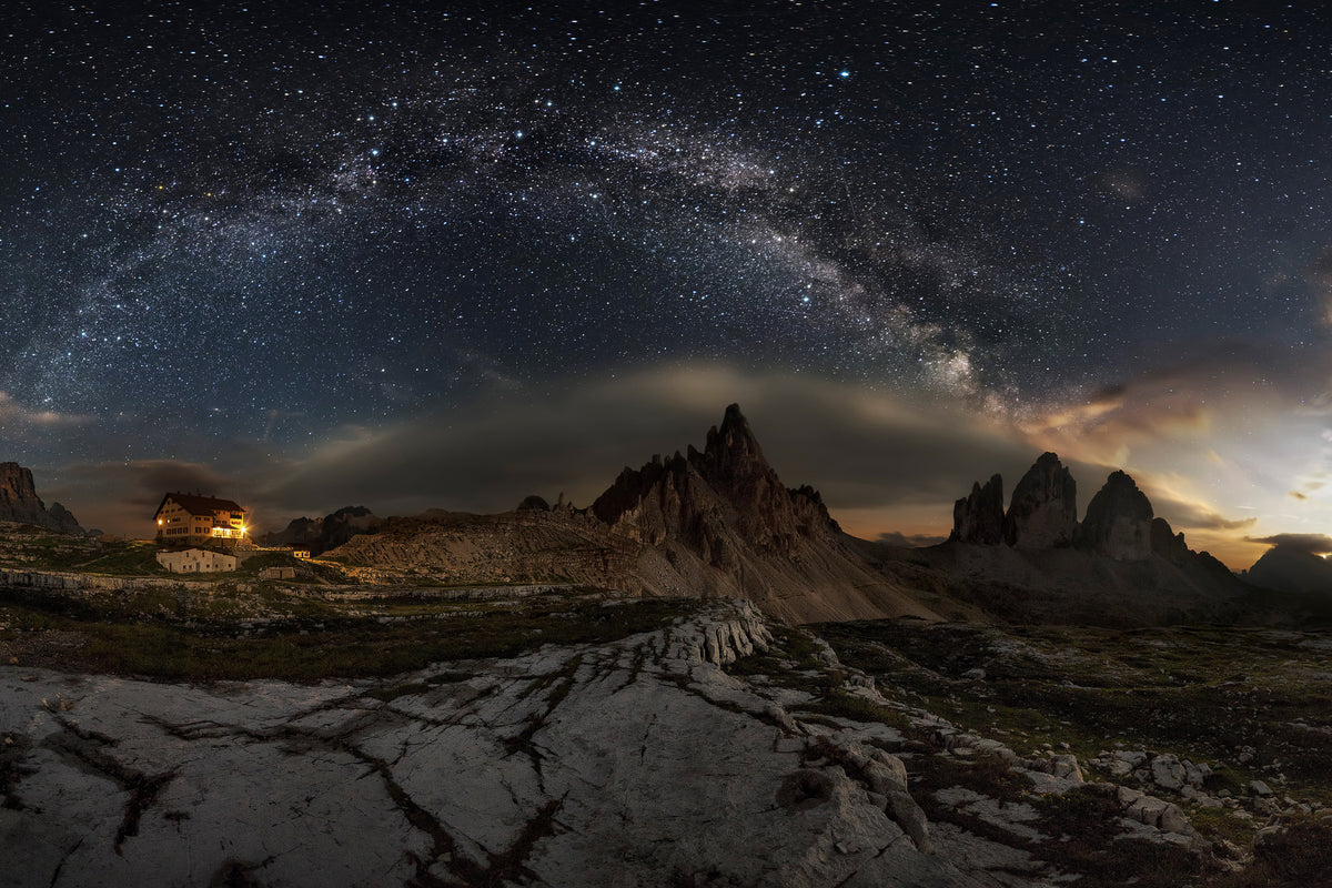 framedposter-print-galaxy-dolomites