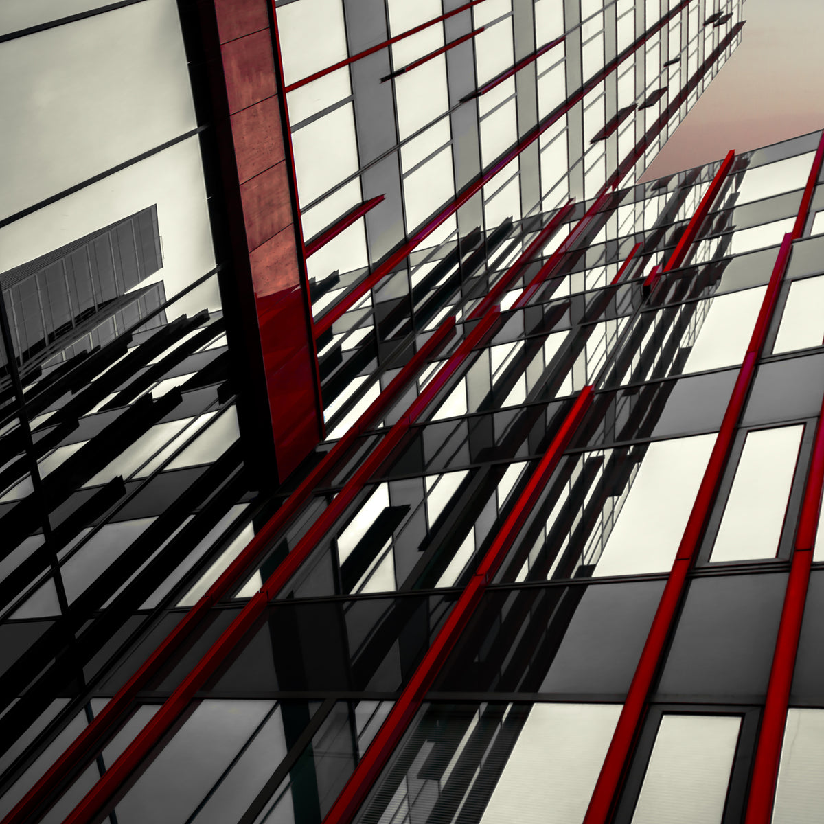 4-piece-acrylic-print-red-lines