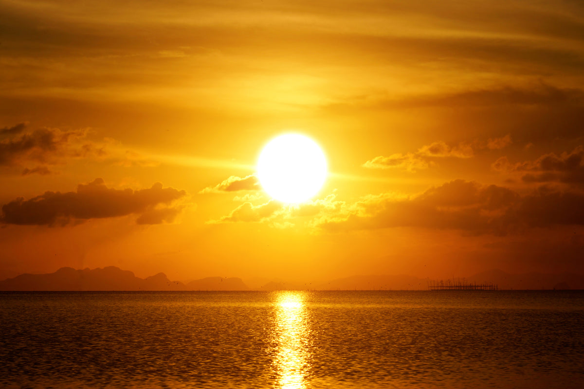 poster-print-sunset-lake