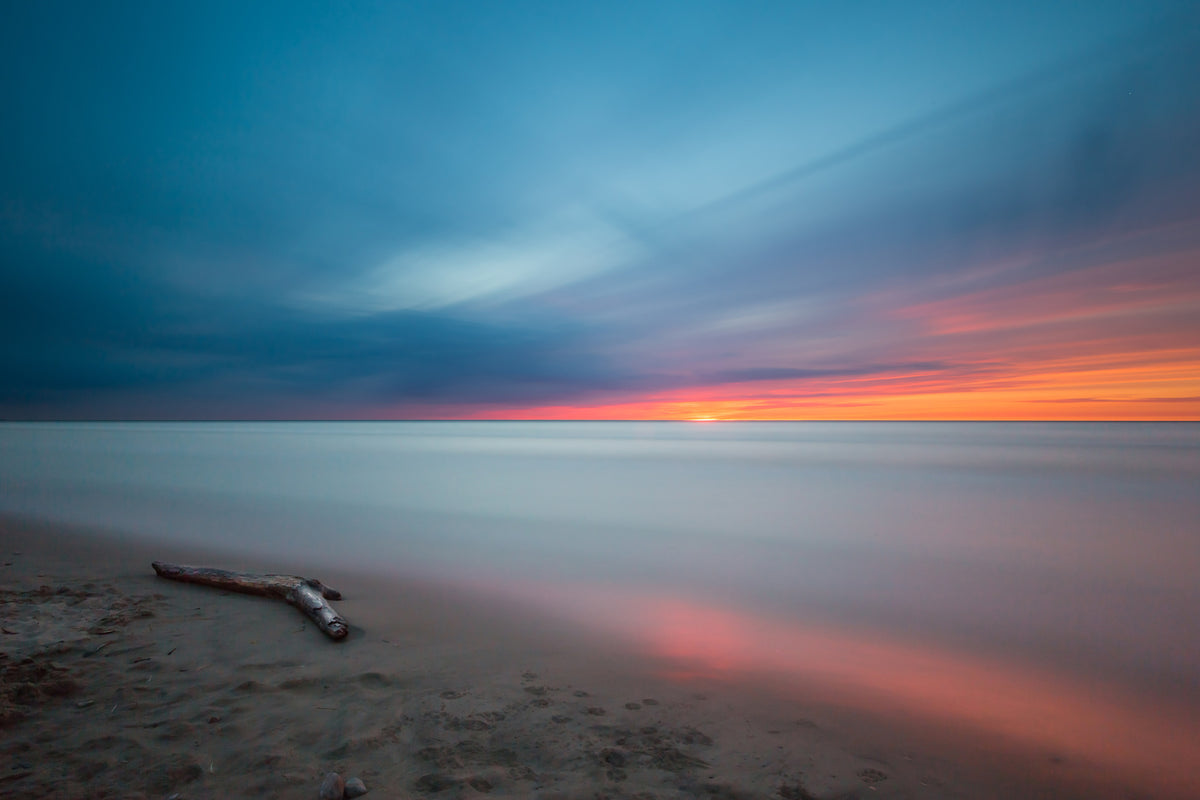 poster-print-beach-in-the-sunset