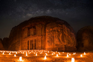 poster-print-petra-by-night